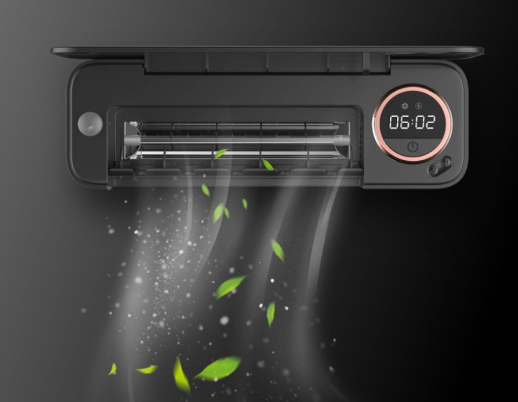 UV Toothbrush Holder Sterilizer with LED Display