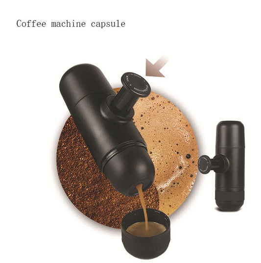 Portable Hand-Press Espresso Coffee Maker