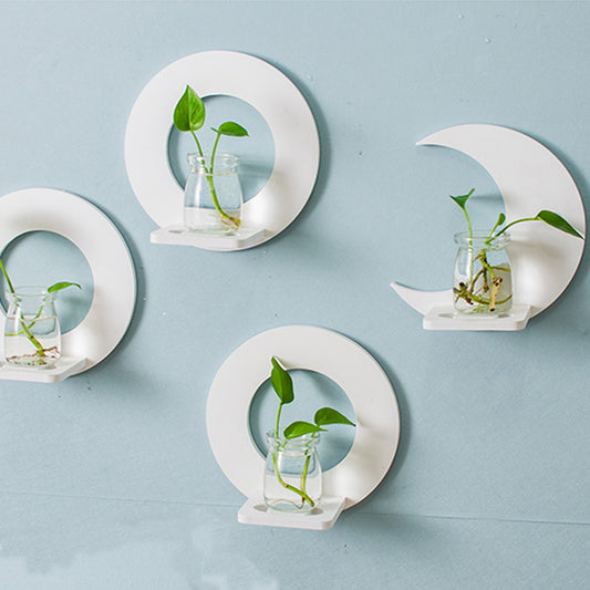 Hanging Glass Flower Vase – Wall Decor