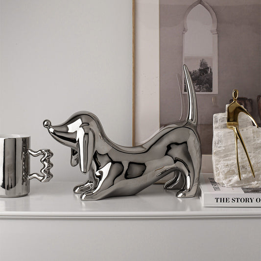 Luxury Doberman Ceramic Decor