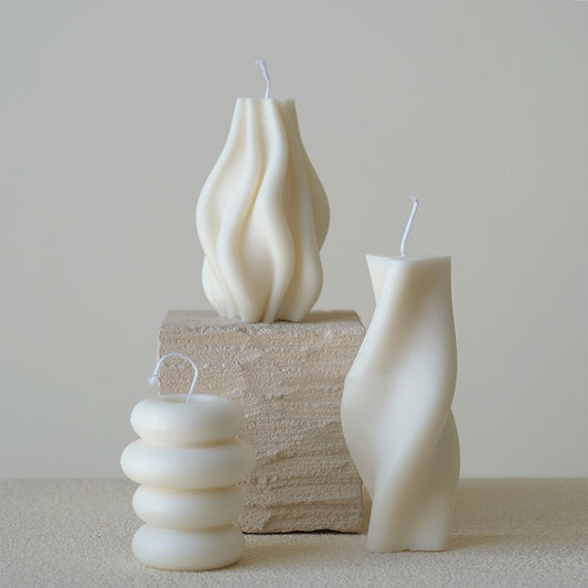 3D Natural Soy Wax Candles – Aromatherapy Home Decor